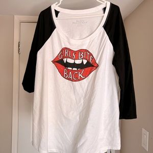 Torrid Girls bite back tshirt. Size 2xl